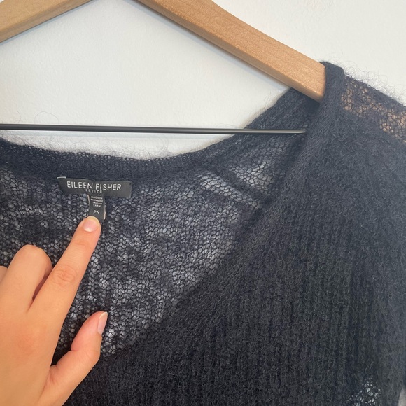 Eileen Fisher Mohair Light Knit Sweater - Picture 8 of 8